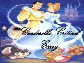 Cinderella Critical Essay