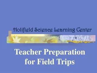 Holifield Science Learning Center