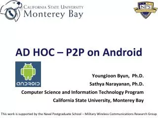 AD HOC – P2P on Android