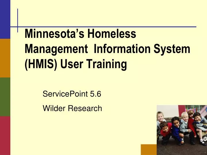 minnesota s homeless management information system hmis user training