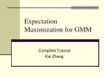 Expectation Maximization for GMM - slide 1