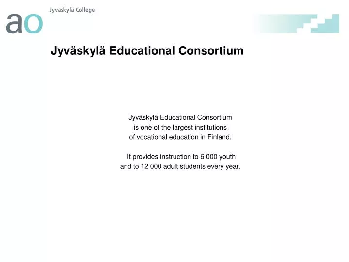 jyv skyl educational consortium