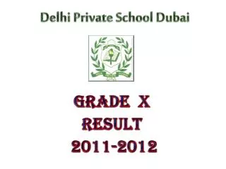 Grade X Result 2011-2012