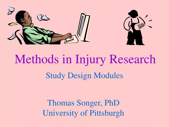 methods in injury research