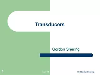 Transducers