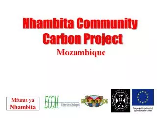 Nhambita Community Carbon Project Mozambique