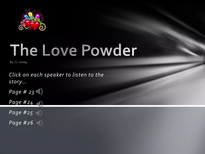 the love powder by o henry