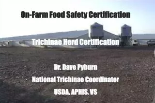 On-Farm Food Safety Certification