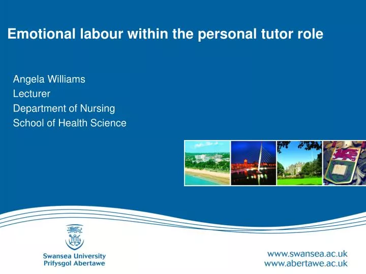 emotional labour within the personal tutor role