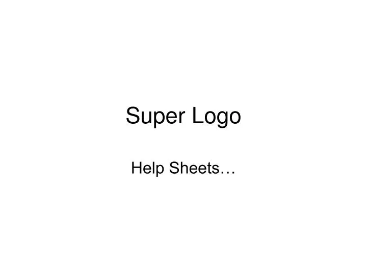 super logo