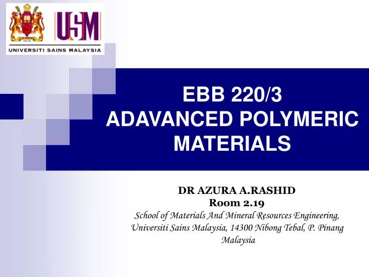ebb 220 3 adavanced polymeric materials