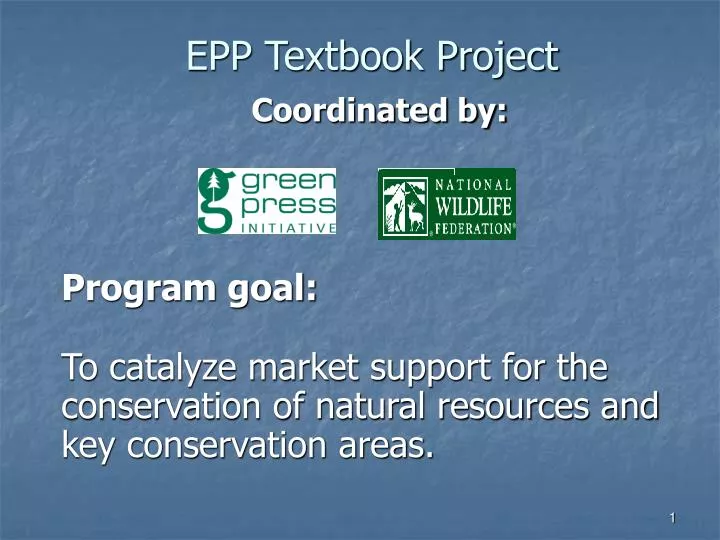 epp textbook project