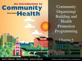 Community Organizing/ Building and Health Promotion Programming