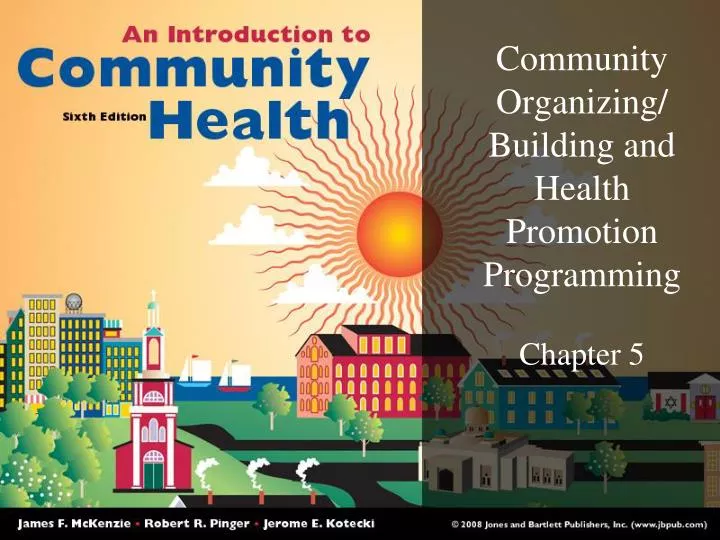 community organizing building and health promotion programming