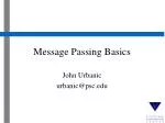 Message Passing Basics - slide 1