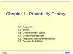 Chapter 1. Probability Theory