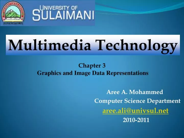 aree a mohammed computer science department aree ali@univsul net 2010 2011