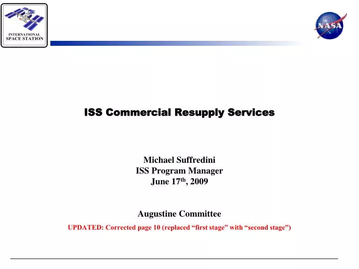 iss commercial resupply services
