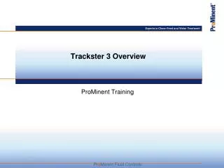 Trackster 3 Overview