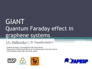 Quantum Faraday effect in graphene systems