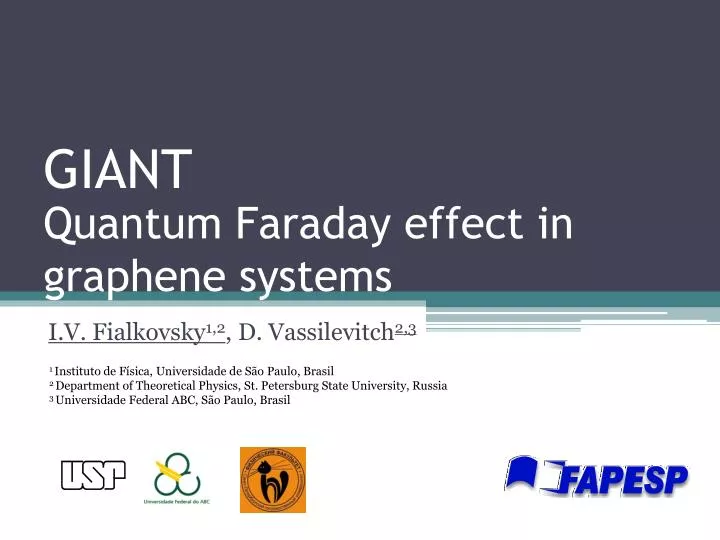 quantum faraday effect in graphene systems