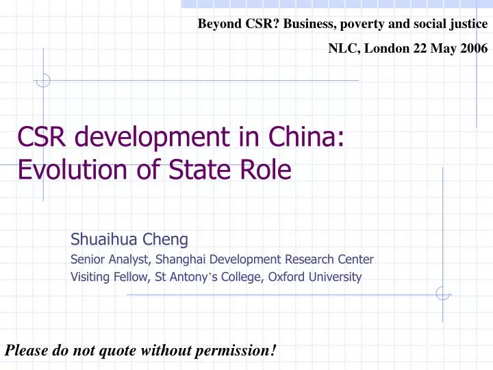 csr development in china evolution of state role