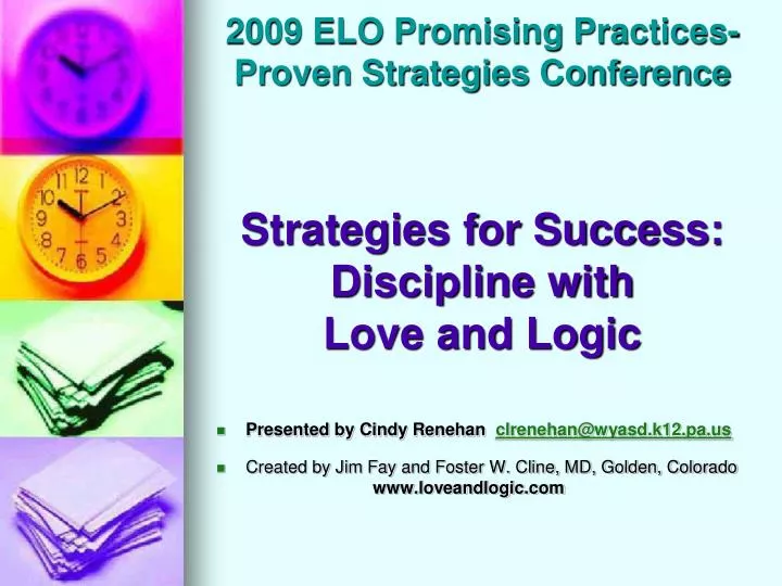2009 elo promising practices proven strategies conference