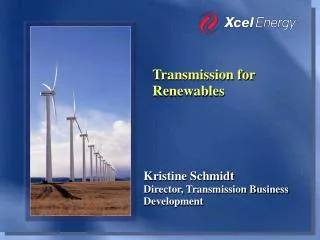 Transmission for Renewables