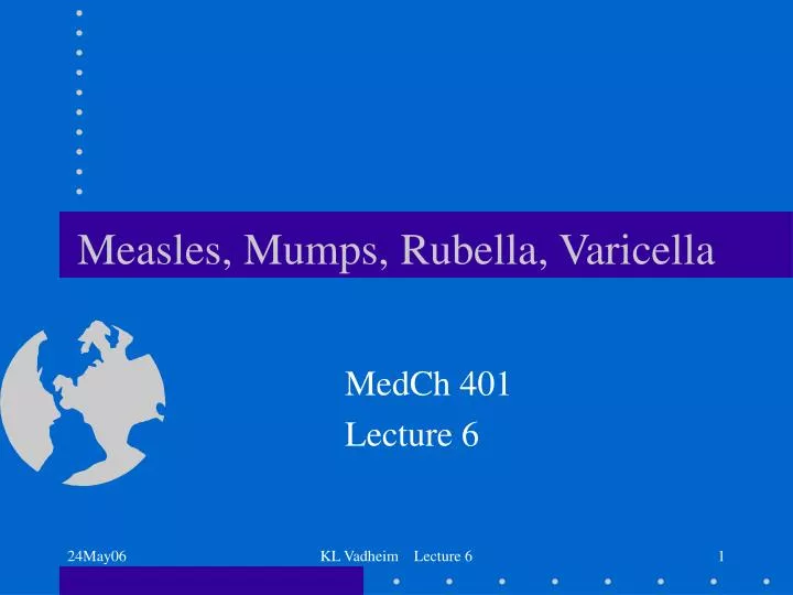 measles mumps rubella varicella