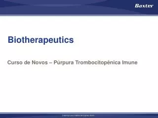 Biotherapeutics