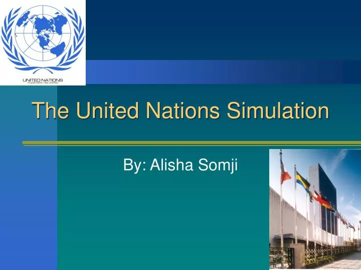 the united nations simulation