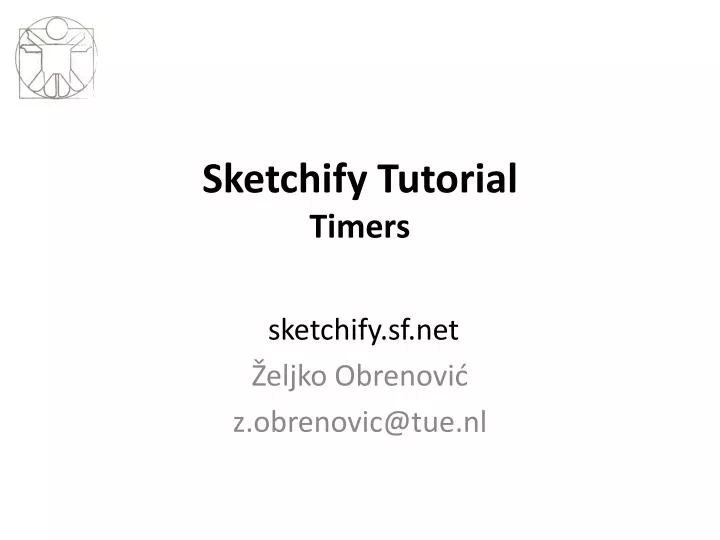 sketchify tutorial timers