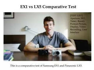 EX1 vs LX5 Comparative Test