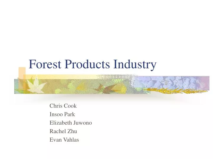 forest products industry