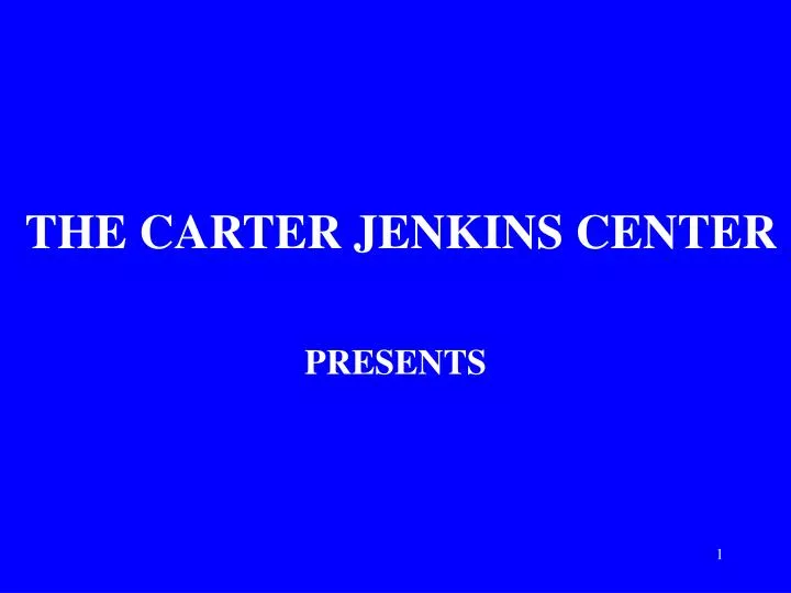 the carter jenkins center