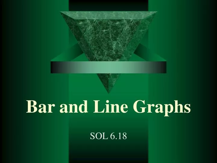 bar and line graphs