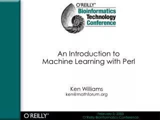 An Introduction to Machine Learning with Perl