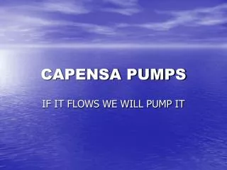 CAPENSA PUMPS