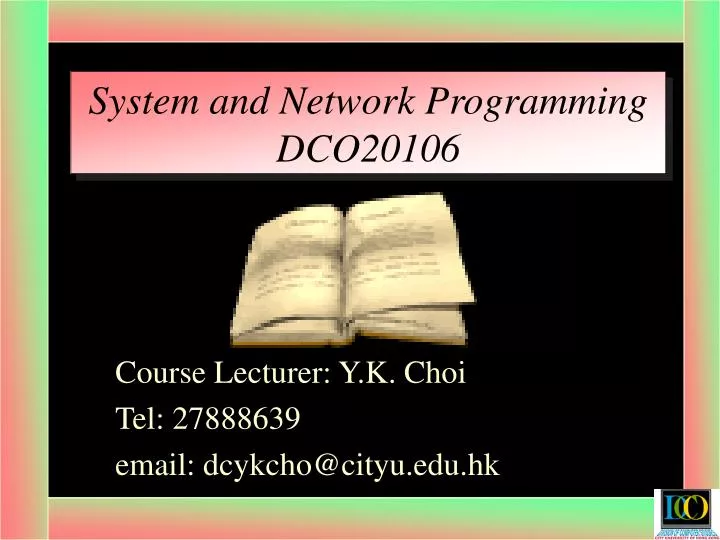 system and network programming dco20106