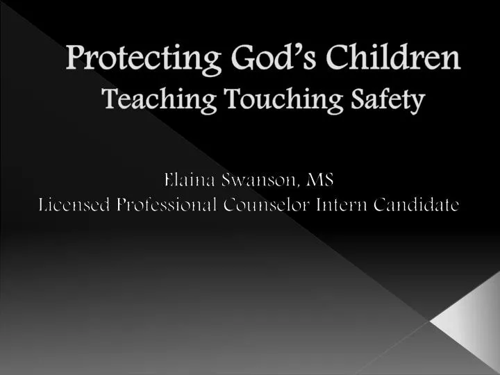 protecting god s children teaching touching safety