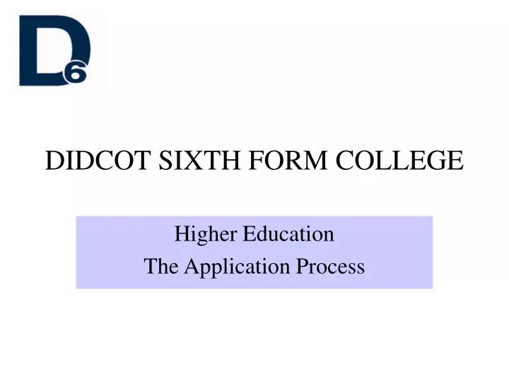 didcot sixth form college