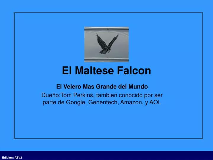 el maltese falcon