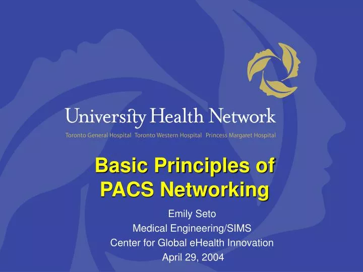 basic principles of pacs networking