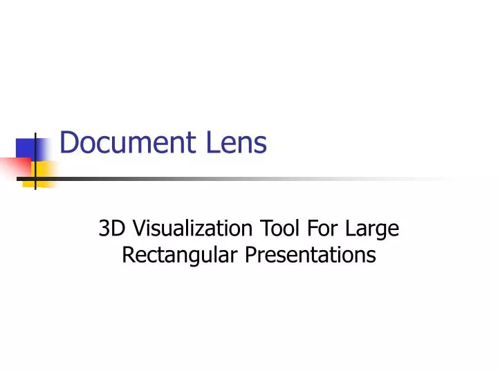 document lens