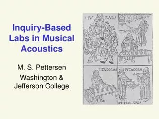 Inquiry-Based Labs in Musical Acoustics