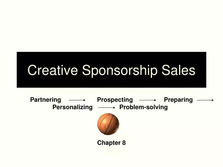creative sponsorship sales