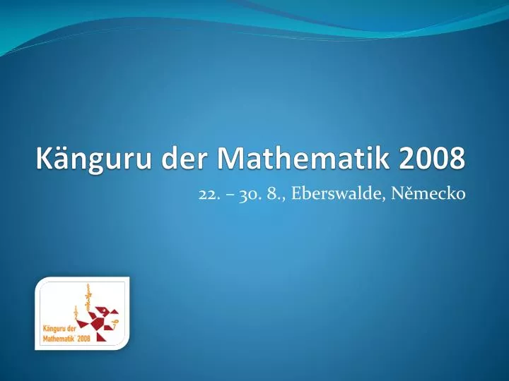 k nguru der mathematik 2008