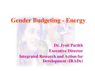 Gender Budgeting - Energy
