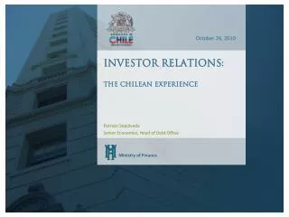 Investor relations: The Chilean experience