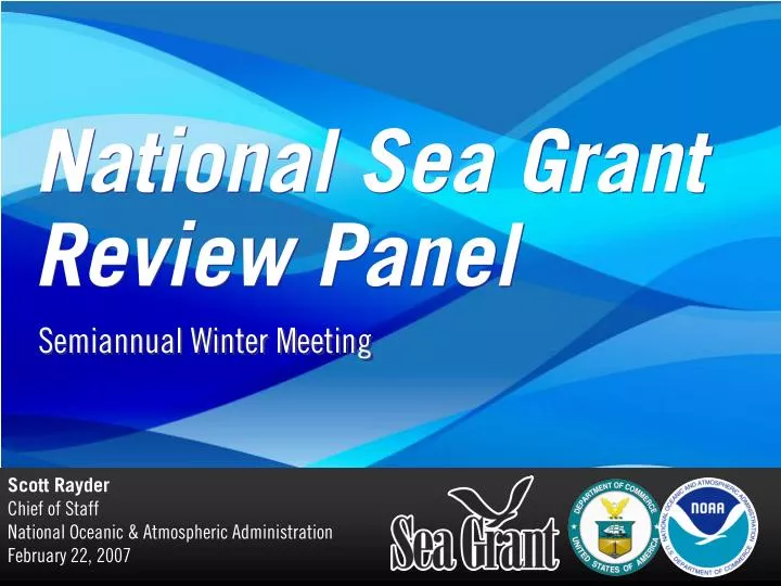national sea grant review panel
